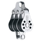 Triple 22mm Micro Block With Fixed Top And Becket