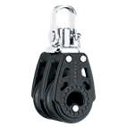 Harken 29mm Double Swivel Carbo Block