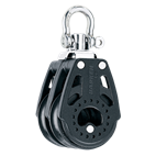 Harken 40mm Double Swivel Carbo Block