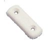 RWO White Nylon Toe Strap Fixing Plate