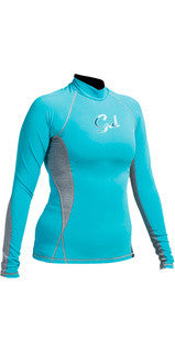 Gul Ladies Swami Long Sleeved Rash Vest.